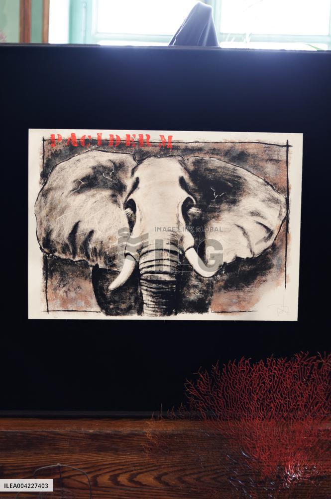 Opening Johnny Depp X Deyrolle In Paris