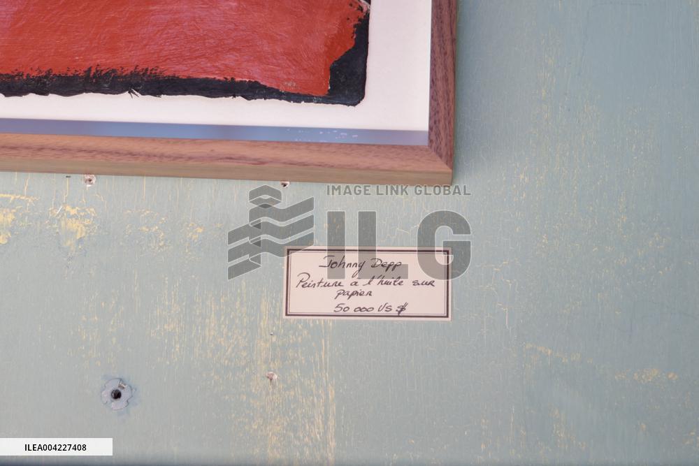 Opening Johnny Depp X Deyrolle In Paris