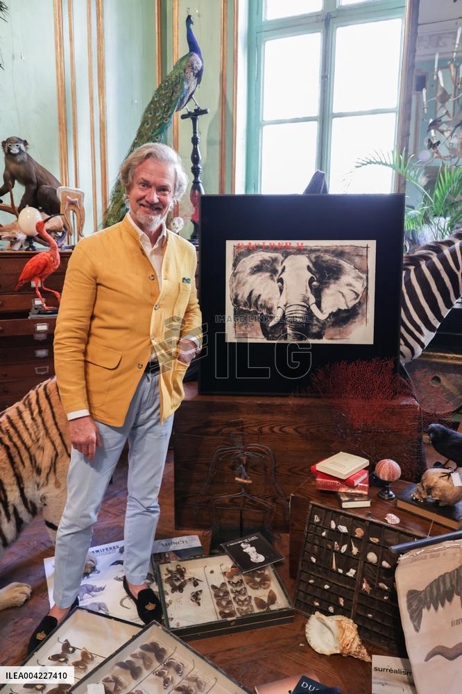 Opening Johnny Depp X Deyrolle In Paris