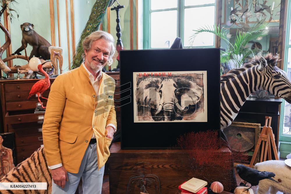 Opening Johnny Depp X Deyrolle In Paris