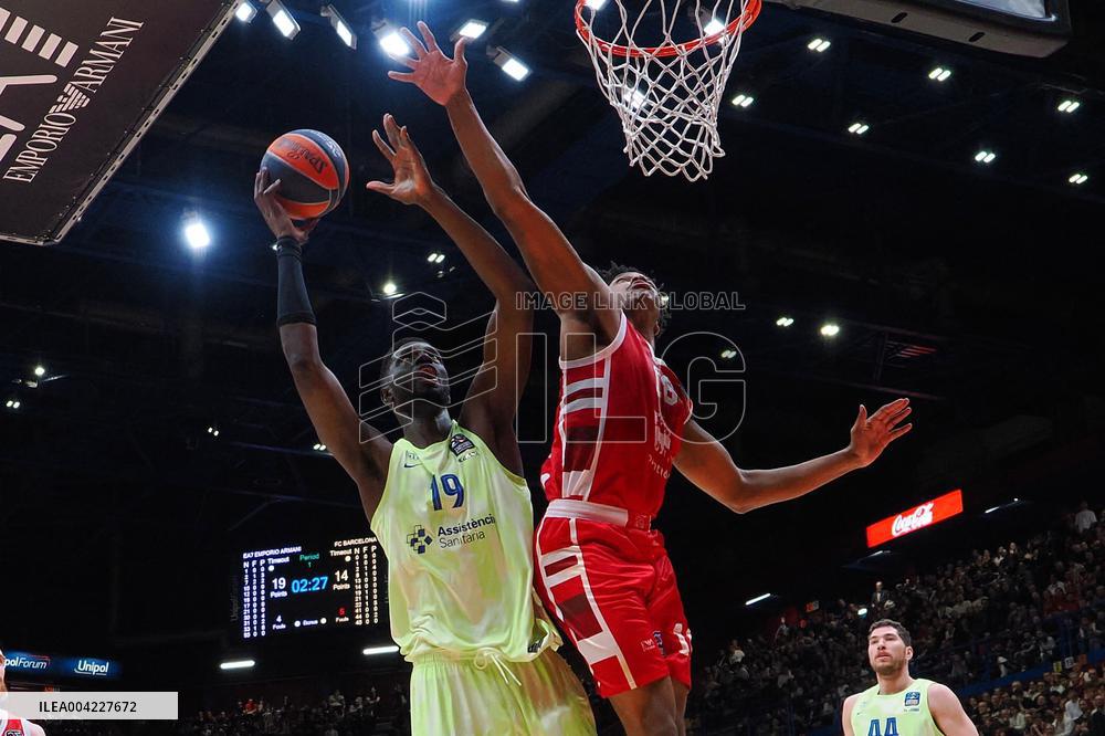BASKET - Euroleague - EA7 Emporio Armani Milano vs FC Barcelona