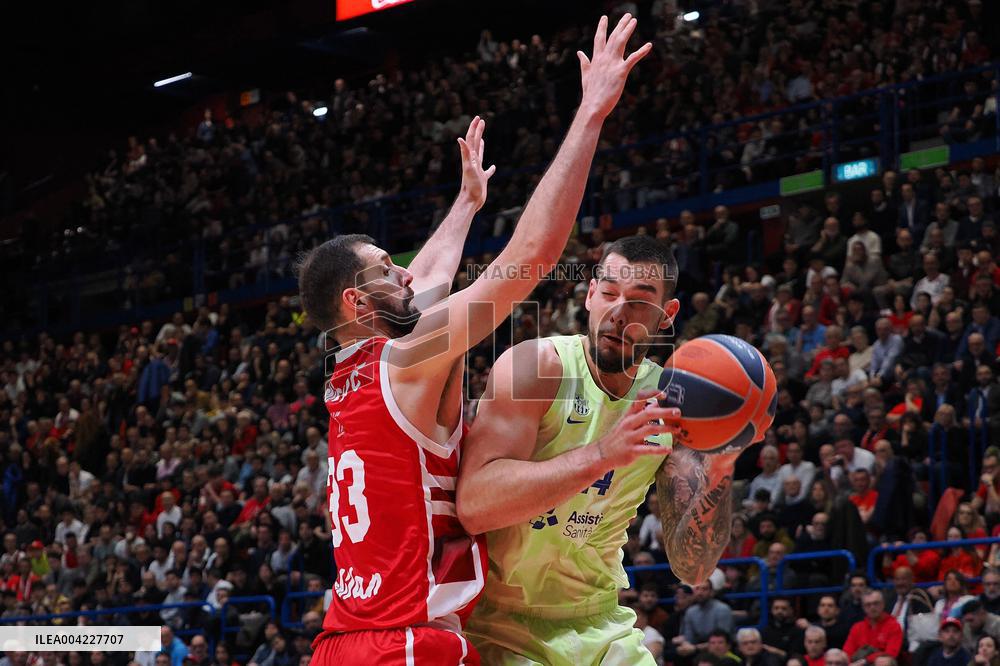 BASKET - Euroleague - EA7 Emporio Armani Milano vs FC Barcelona