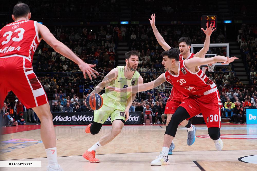 BASKET - Euroleague - EA7 Emporio Armani Milano vs FC Barcelona