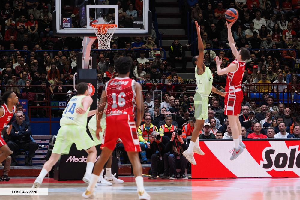 BASKET - Euroleague - EA7 Emporio Armani Milano vs FC Barcelona