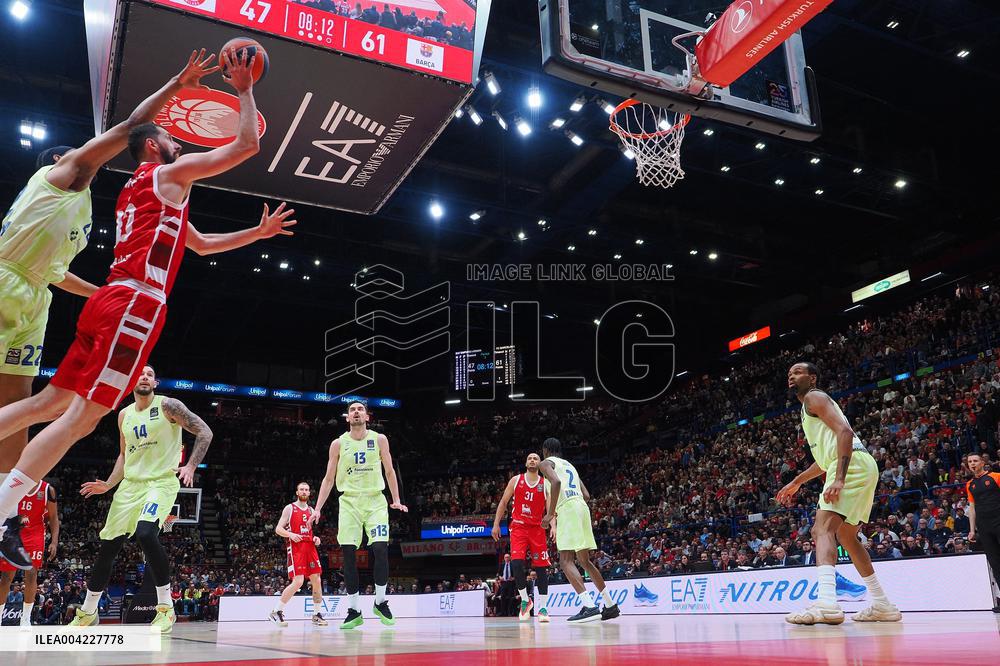 BASKET - Euroleague - EA7 Emporio Armani Milano vs FC Barcelona
