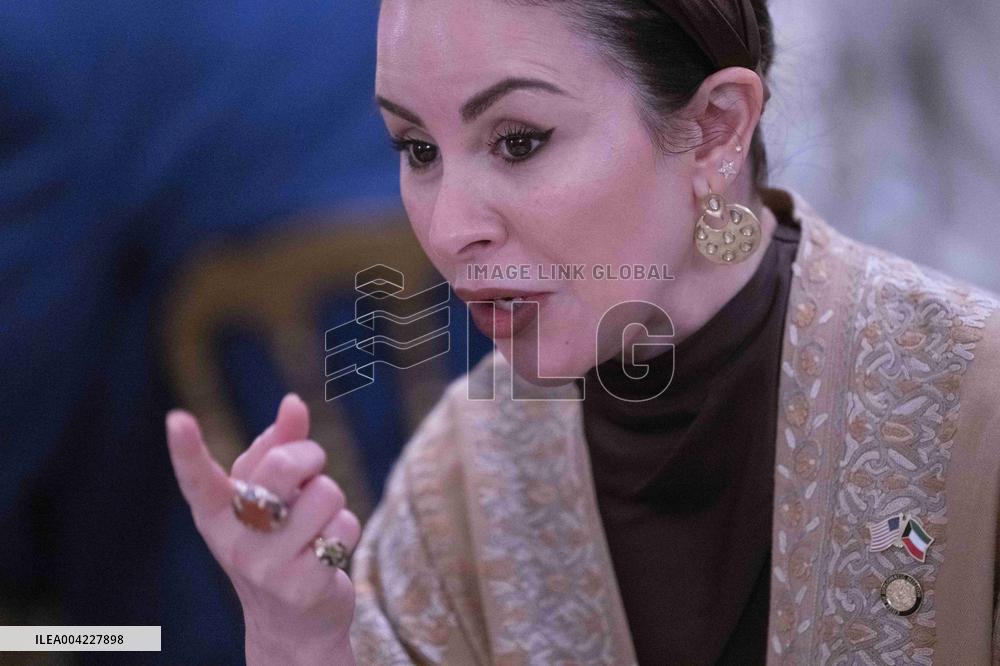President Donald J Trump participates in the White House Iftar Dinner