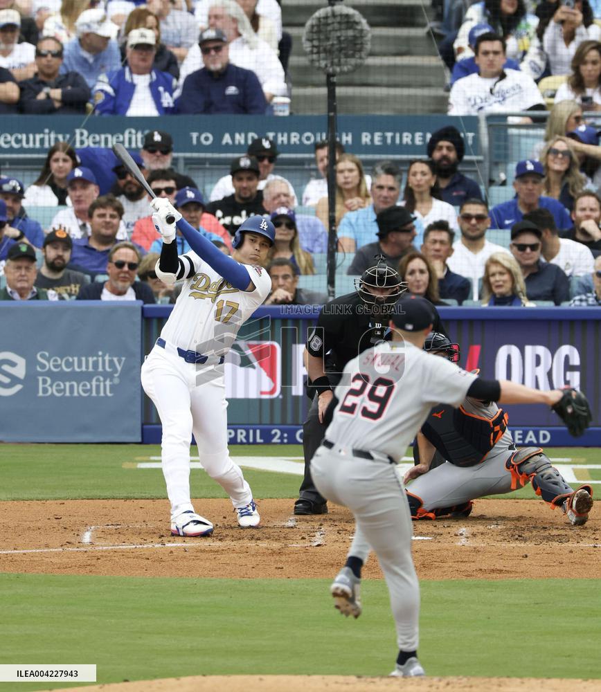 Baseball: Tigers vs. Dodgers