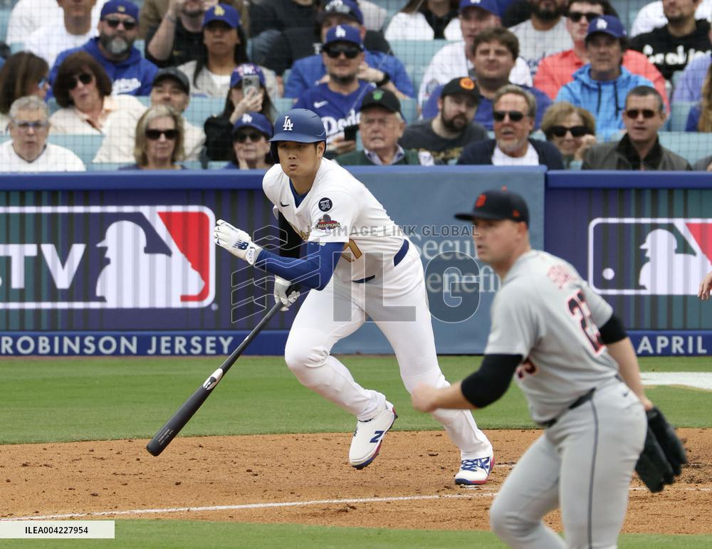 Baseball: Tigers vs. Dodgers