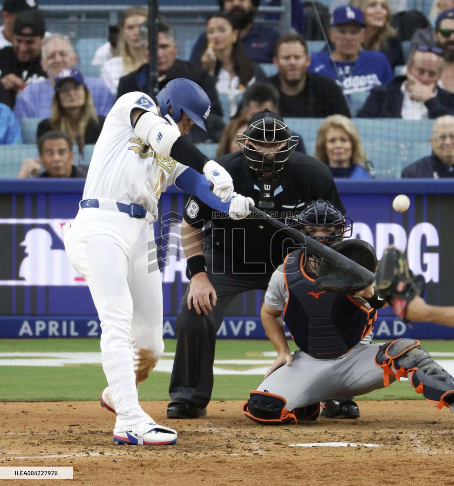 Baseball: Tigers vs. Dodgers