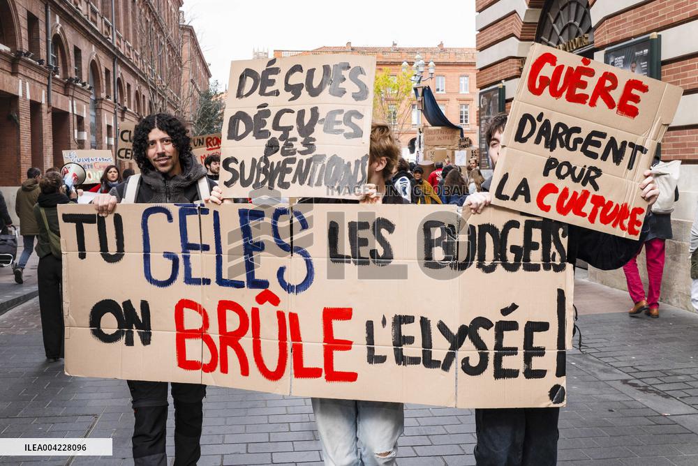 United Action Against Budget Austerity - Toulouse