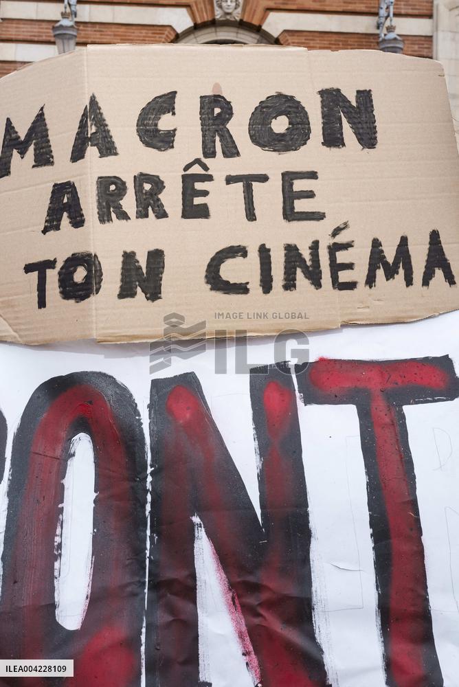 United Action Against Budget Austerity - Toulouse