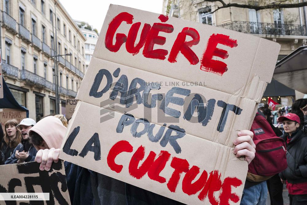 United Action Against Budget Austerity - Toulouse