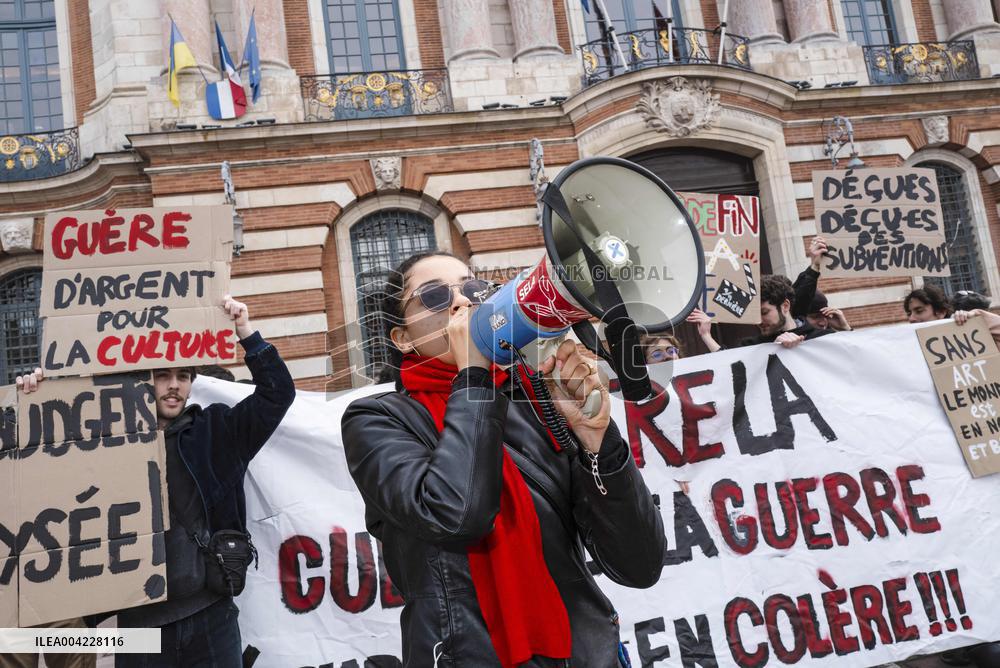 United Action Against Budget Austerity - Toulouse