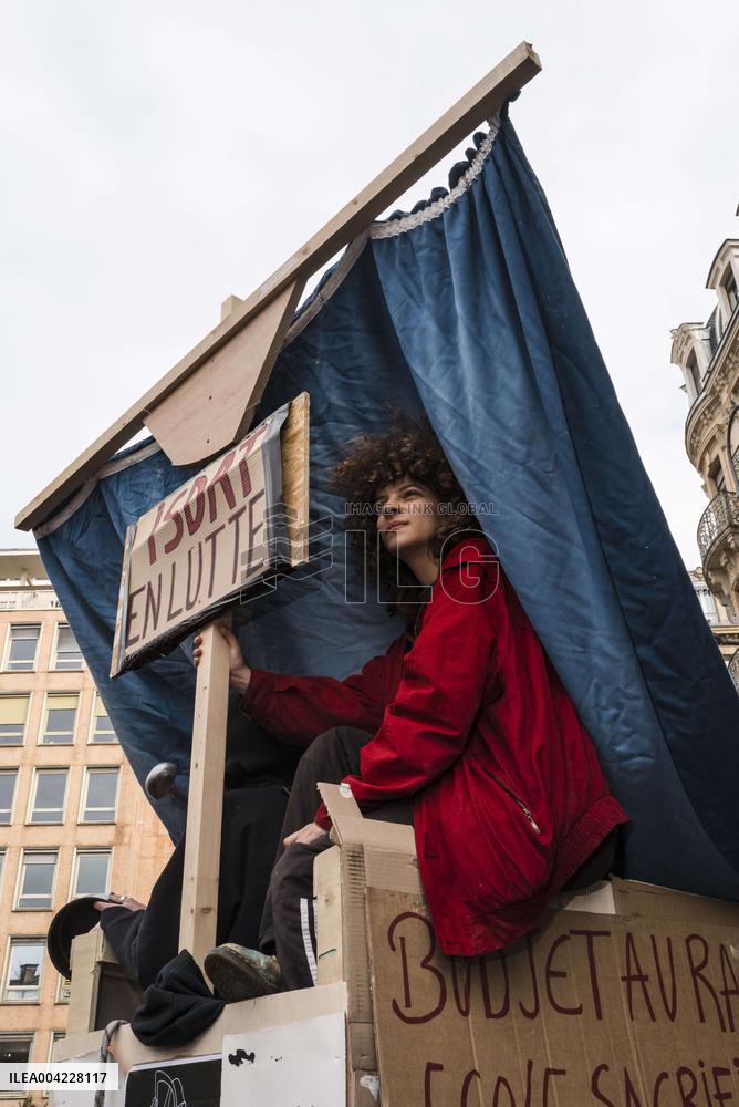 United Action Against Budget Austerity - Toulouse