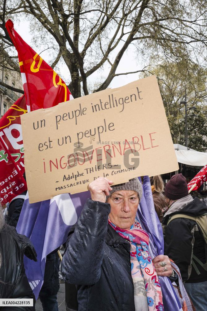 United Action Against Budget Austerity - Toulouse