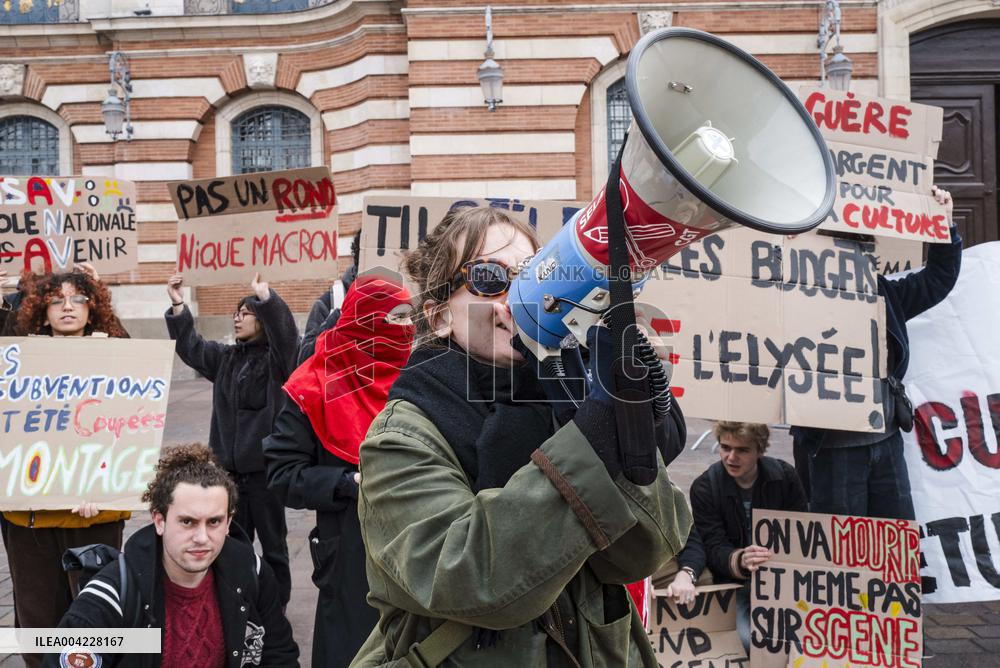 United Action Against Budget Austerity - Toulouse