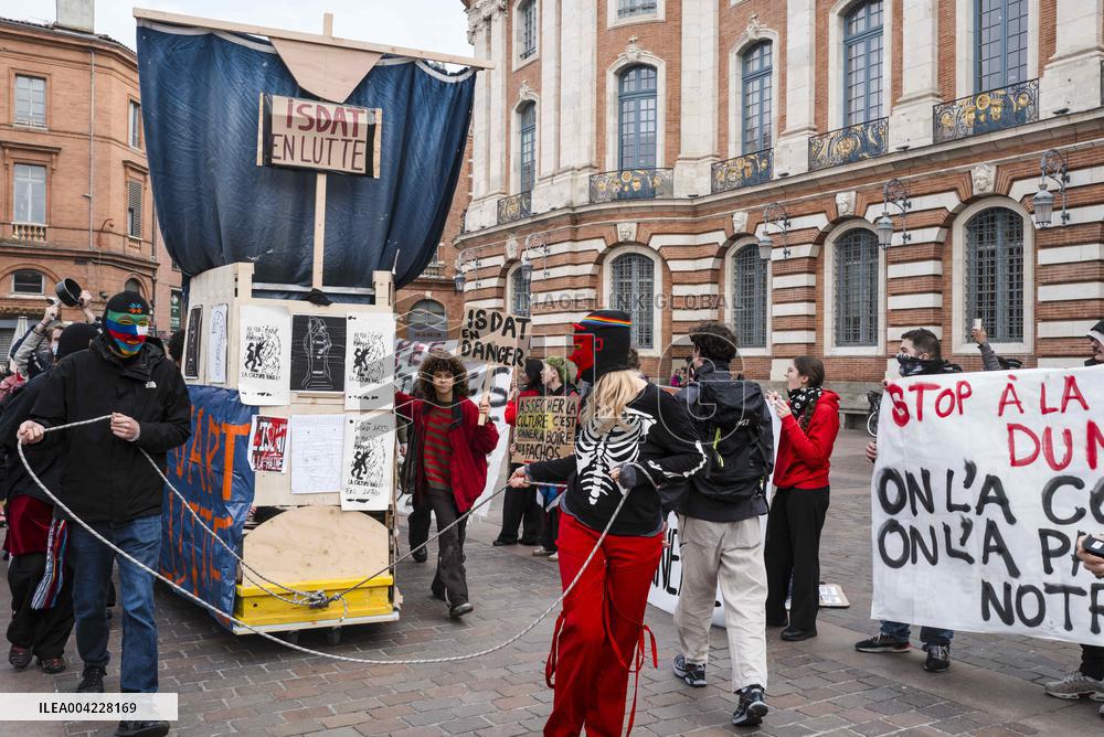 United Action Against Budget Austerity - Toulouse
