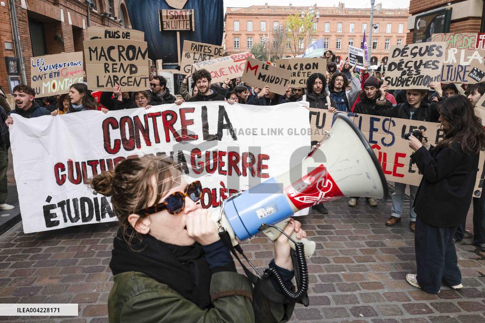 United Action Against Budget Austerity - Toulouse