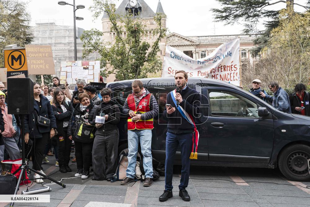 United Action Against Budget Austerity - Toulouse