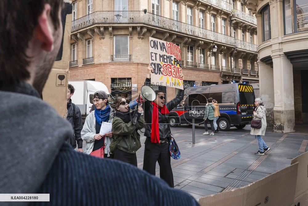 United Action Against Budget Austerity - Toulouse