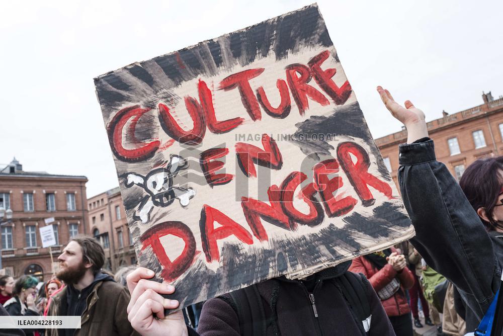 United Action Against Budget Austerity - Toulouse