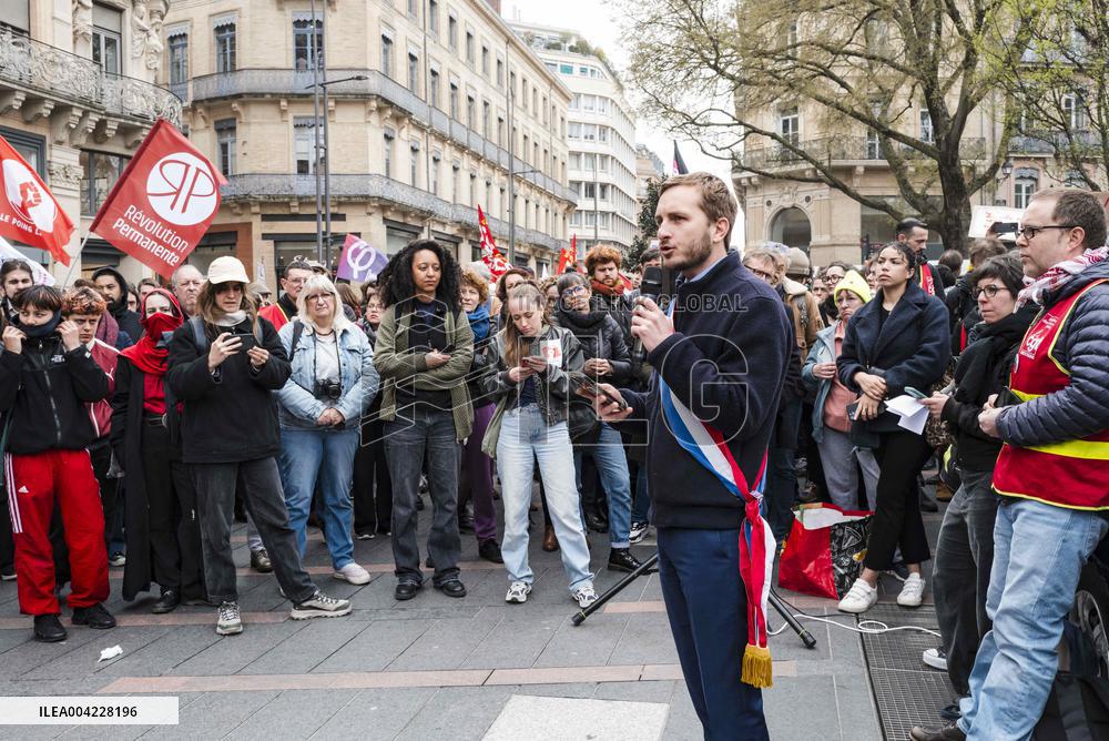 United Action Against Budget Austerity - Toulouse