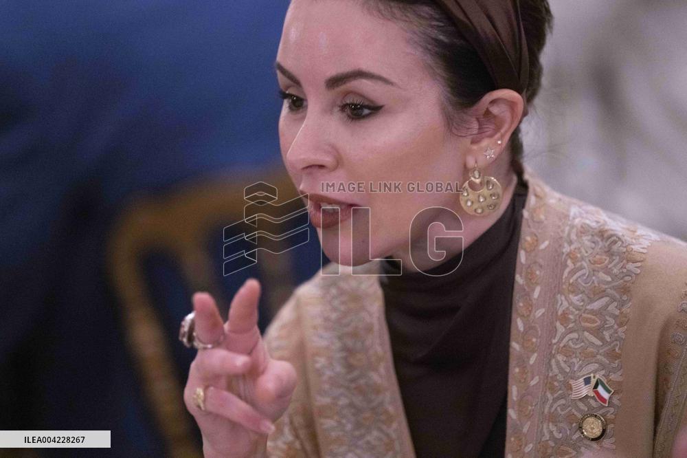 President Donald J Trump participates in the White House Iftar Dinner