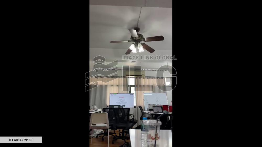 Thailand: Ceiling Lights Sway as M7.7 Quake Rocks Bangkok 2