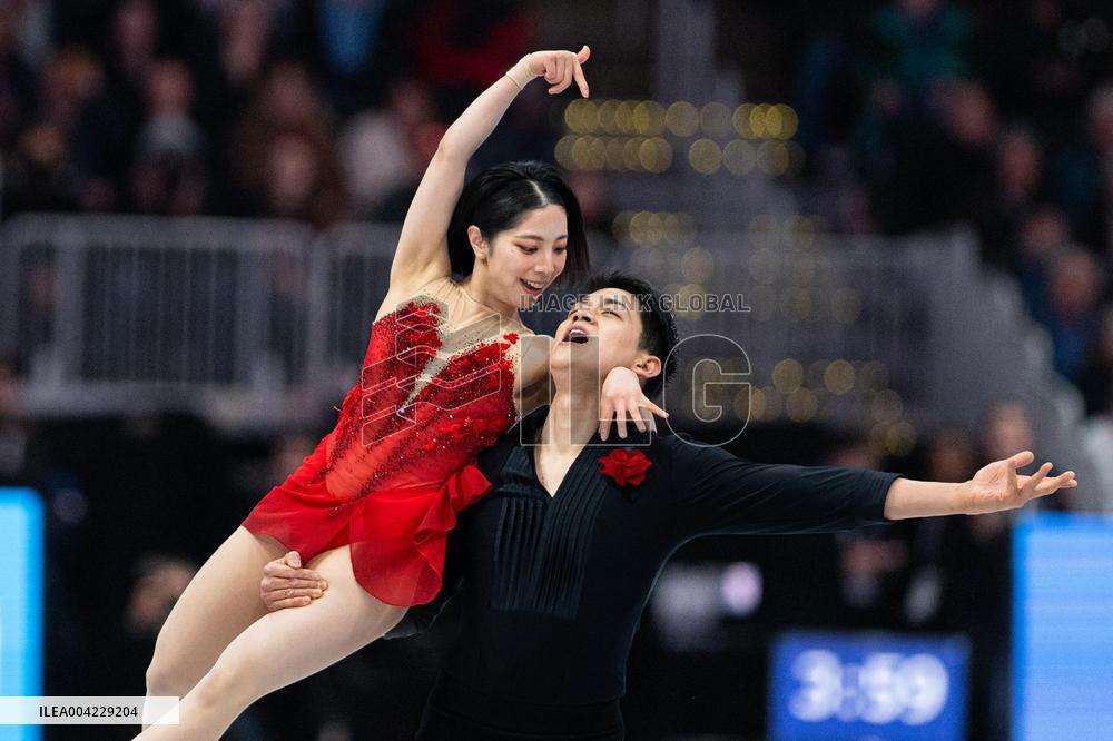 World Skating Championships - New Title for Japanese Pair Miura-Kihara - Boston