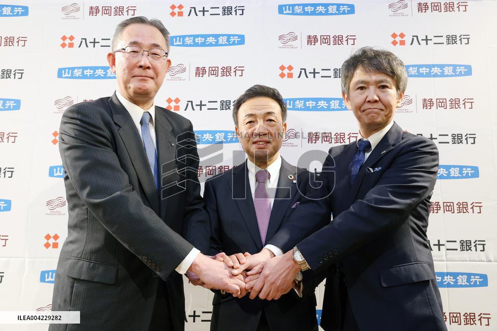 Shizuoka Bank Hachijuni Bank Yamanashi Chuo Bank Conference