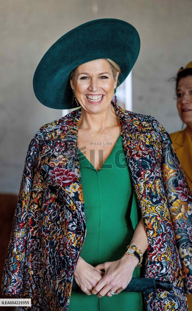 Queen Maxima At Signing Of 'More Harmony in Society' Agreement - Netherlands