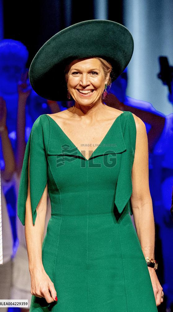 Queen Maxima At Signing Of 'More Harmony in Society' Agreement - Netherlands