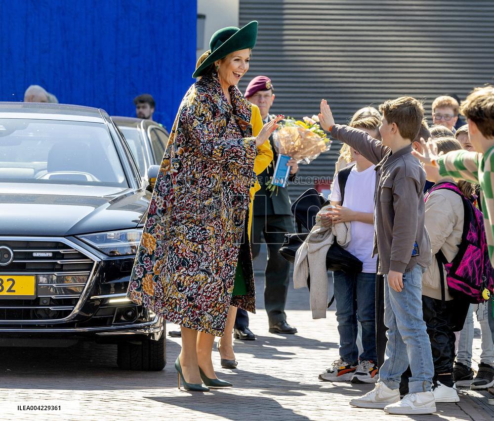 Queen Maxima At Signing Of 'More Harmony in Society' Agreement - Netherlands