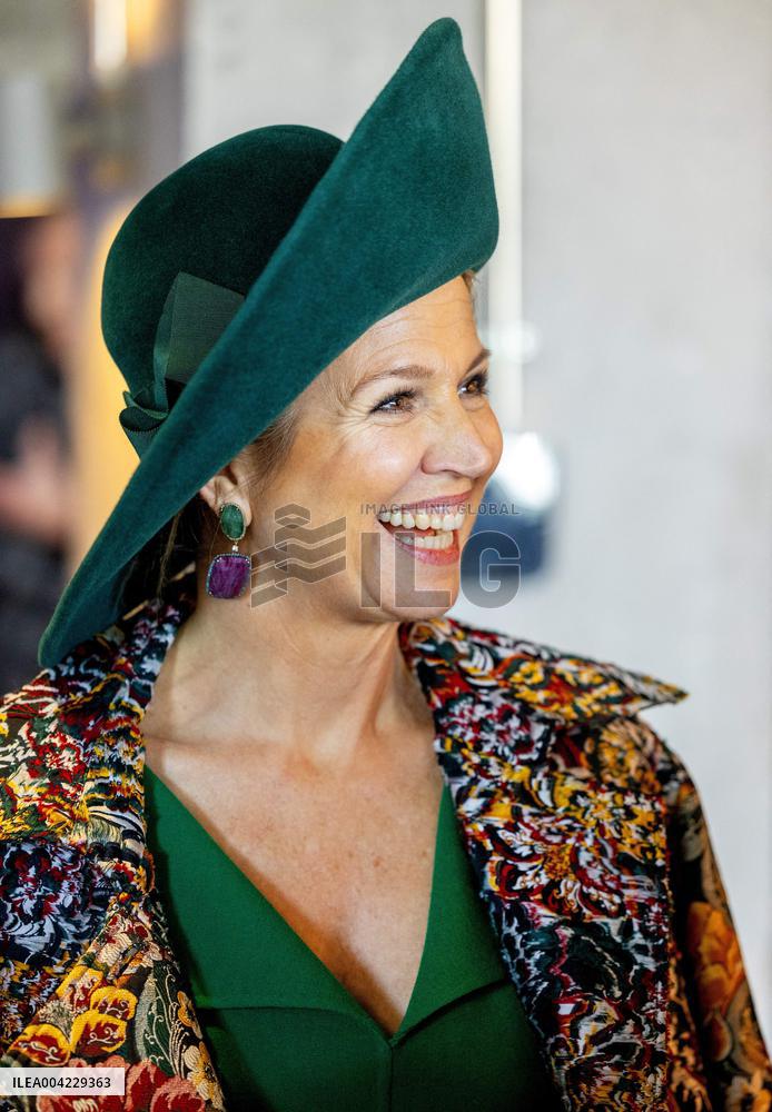 Queen Maxima At Signing Of 'More Harmony in Society' Agreement - Netherlands