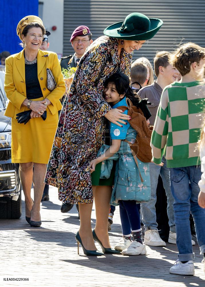 Queen Maxima At Signing Of 'More Harmony in Society' Agreement - Netherlands