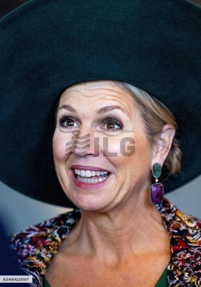 Queen Maxima At Signing Of 'More Harmony in Society' Agreement - Netherlands