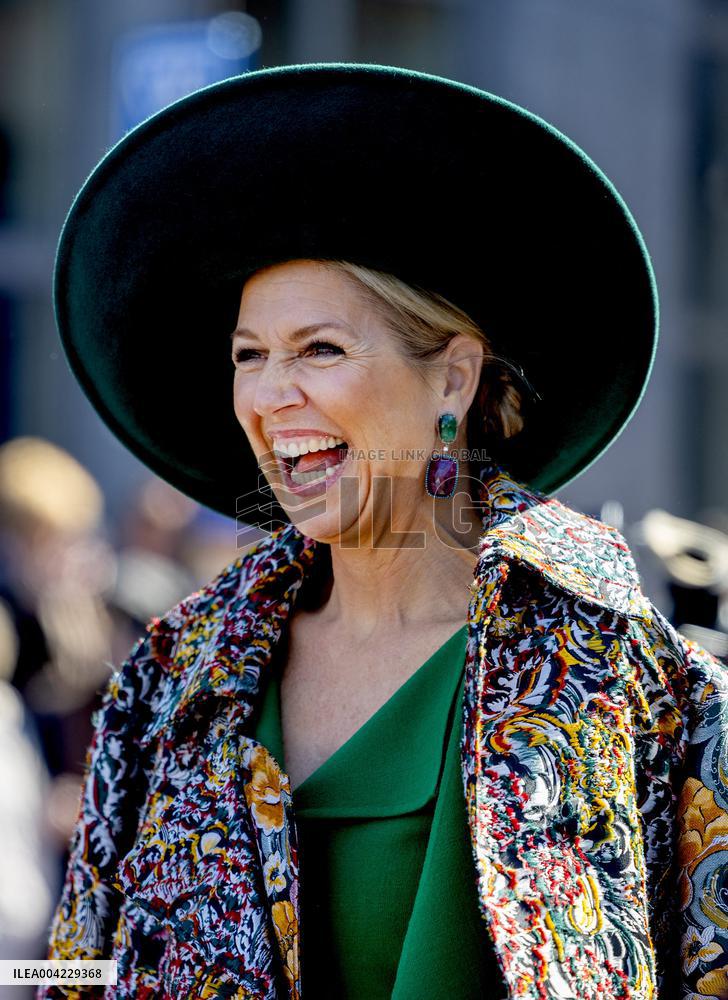 Queen Maxima At Signing Of 'More Harmony in Society' Agreement - Netherlands