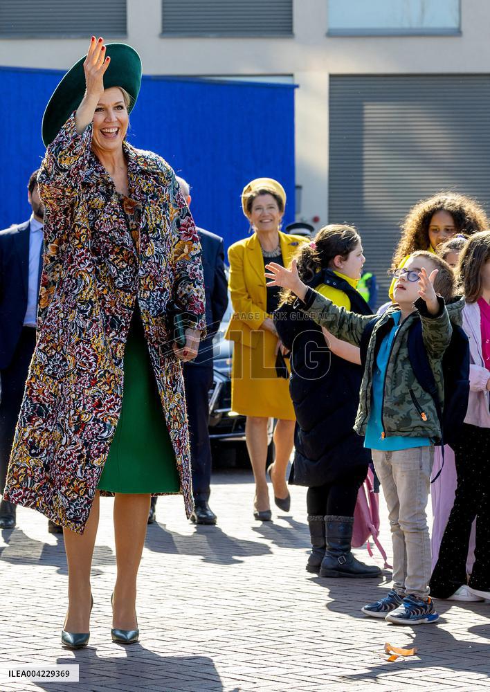 Queen Maxima At Signing Of 'More Harmony in Society' Agreement - Netherlands