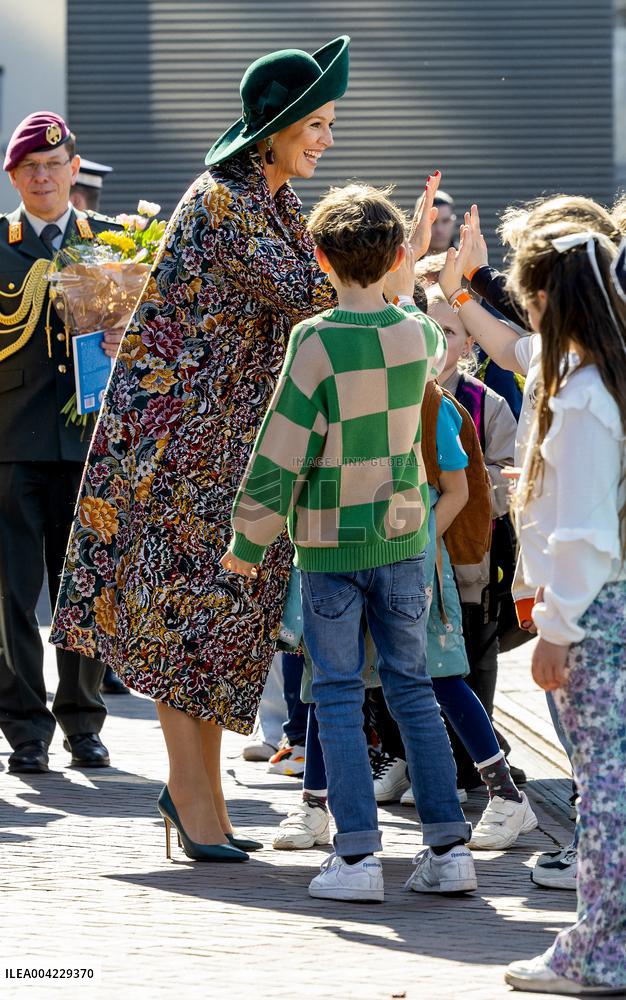 Queen Maxima At Signing Of 'More Harmony in Society' Agreement - Netherlands
