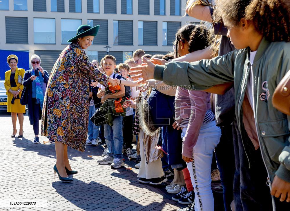 Queen Maxima At Signing Of 'More Harmony in Society' Agreement - Netherlands