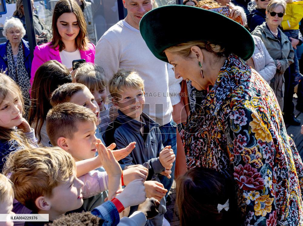 Queen Maxima At Signing Of 'More Harmony in Society' Agreement - Netherlands