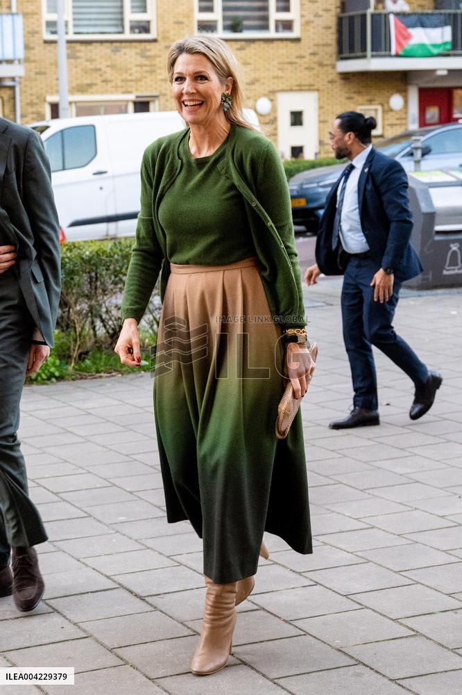 Queen Maxima At Iftar Meeting - Netherlands