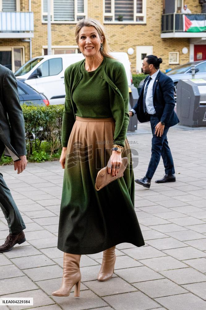 Queen Maxima At Iftar Meeting - Netherlands