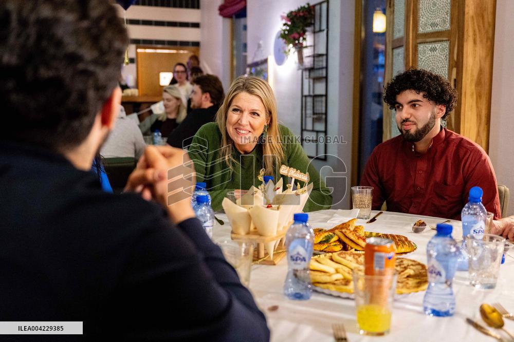 Queen Maxima At Iftar Meeting - Netherlands