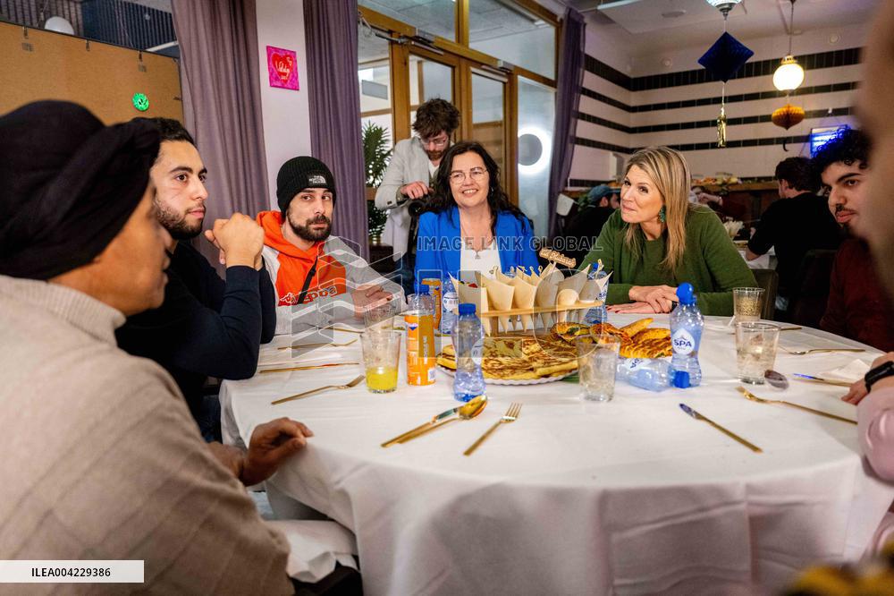 Queen Maxima At Iftar Meeting - Netherlands