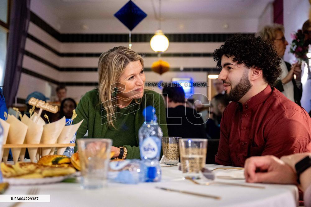 Queen Maxima At Iftar Meeting - Netherlands