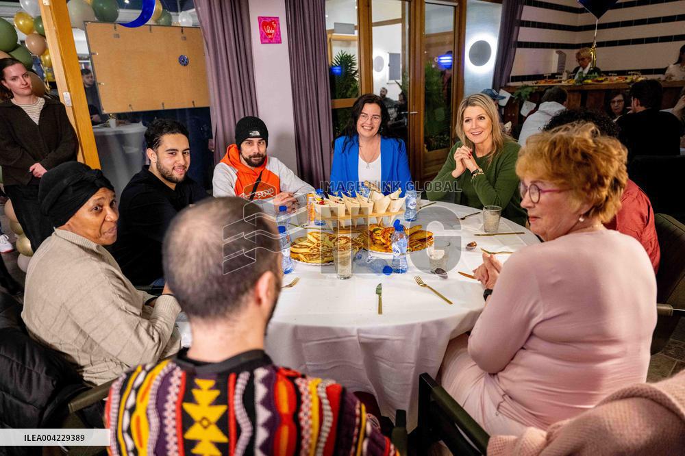 Queen Maxima At Iftar Meeting - Netherlands