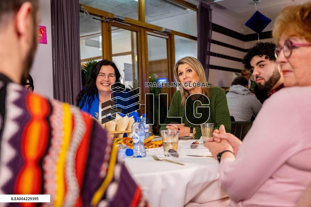 Queen Maxima At Iftar Meeting - Netherlands