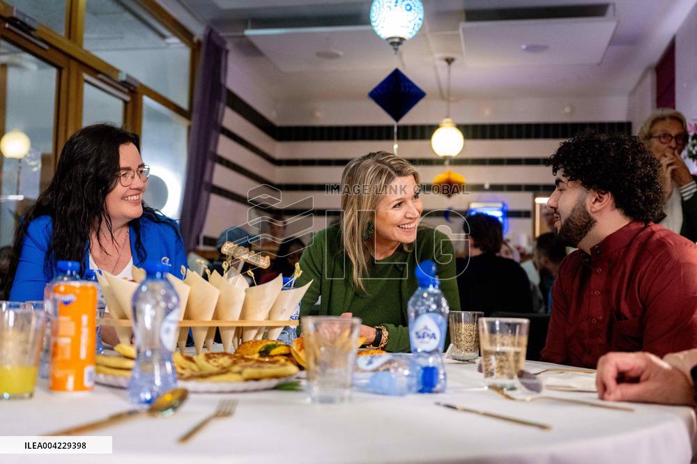 Queen Maxima At Iftar Meeting - Netherlands