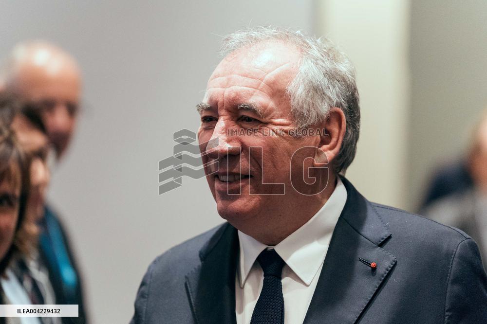 PM Bayrou At Viginum Forum - Paris